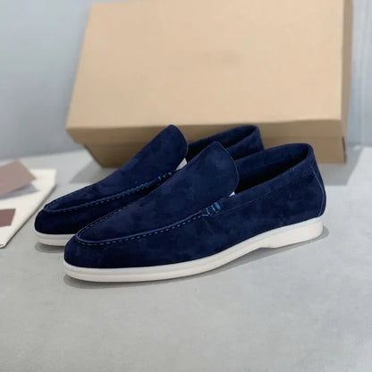 Schicke Wildleder-Loafer