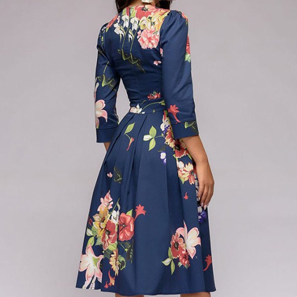 SIBYLLE I FLORALES KLEID