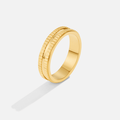 Bague à anneau d'or Rina