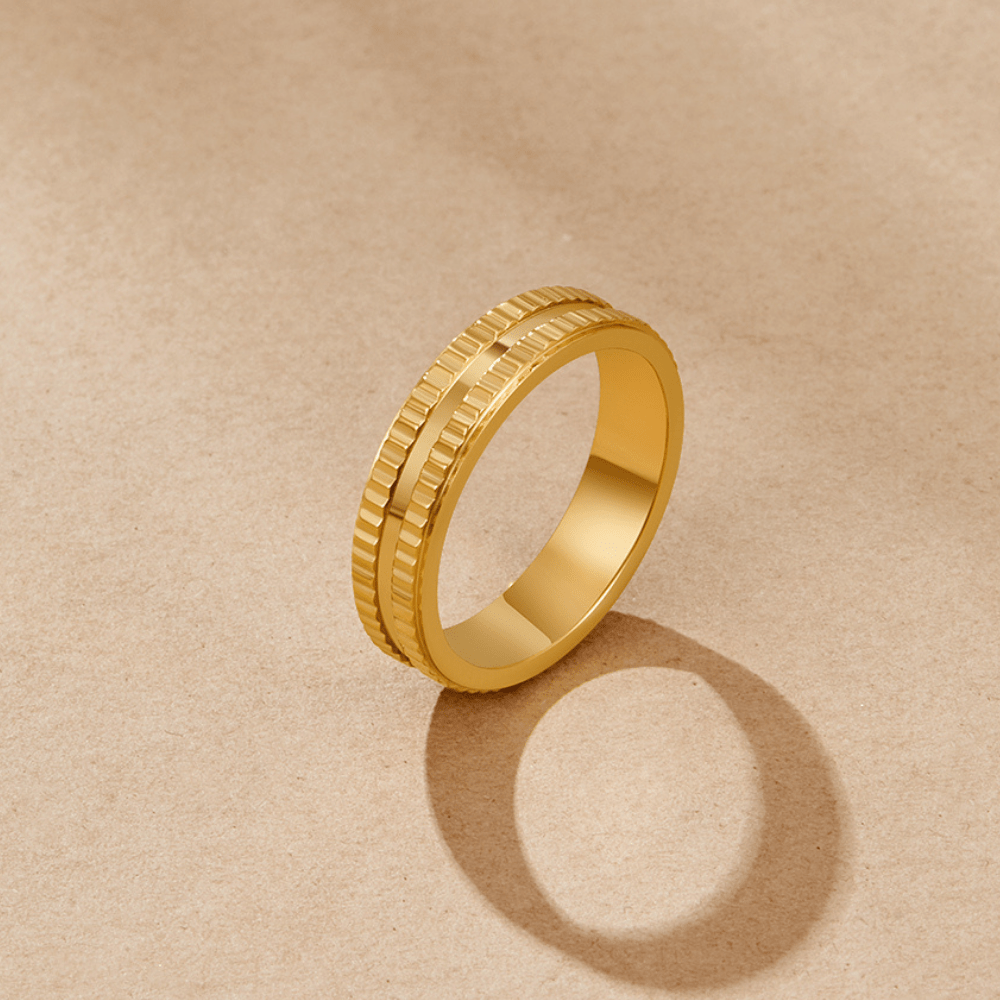 Bague à anneau d'or Rina