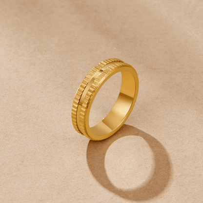 Bague à anneau d'or Rina