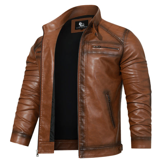 Roadster leren jas