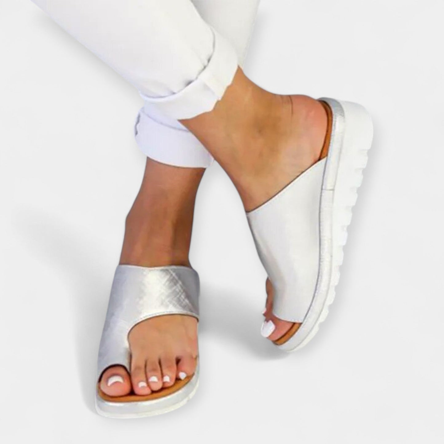 Leren sandalen