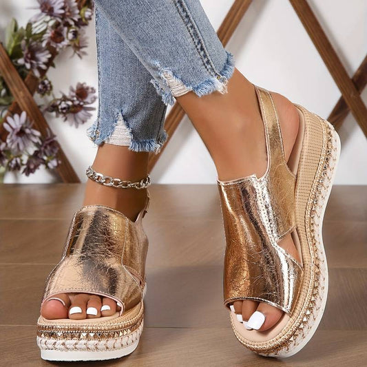 Juliette | Orthopedische Sandalen in Goud