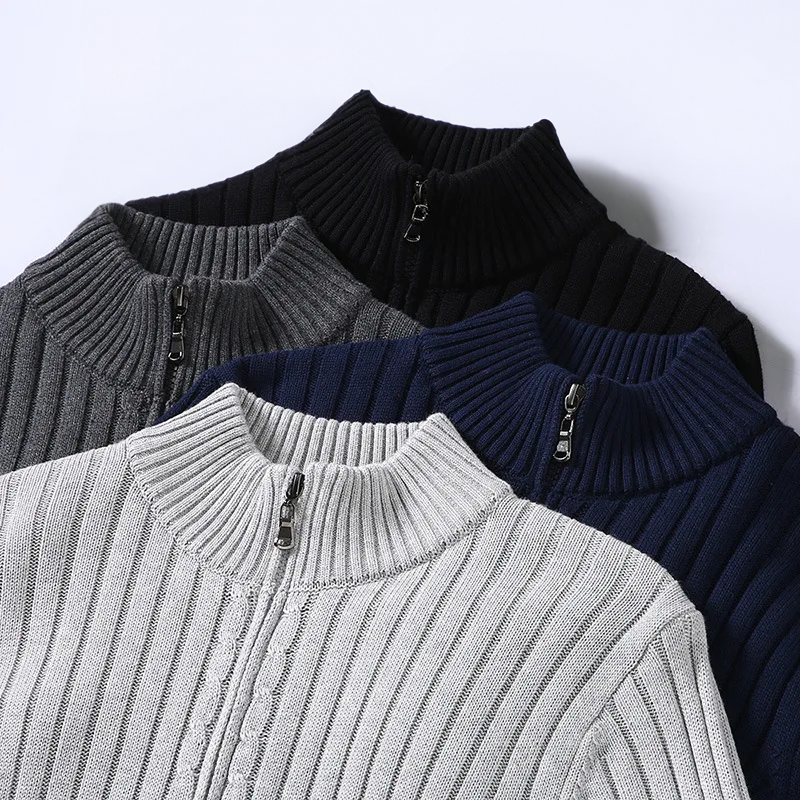 Massimo | Herren-Cardigan aus luxuriöser Baumwolle