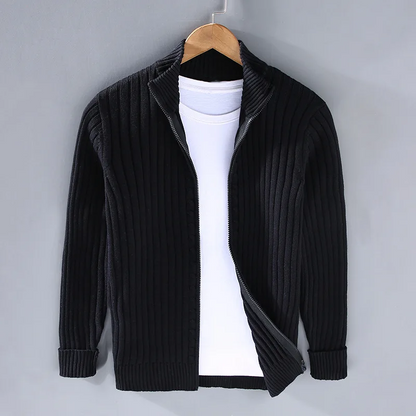 Massimo | Herren-Cardigan aus luxuriöser Baumwolle