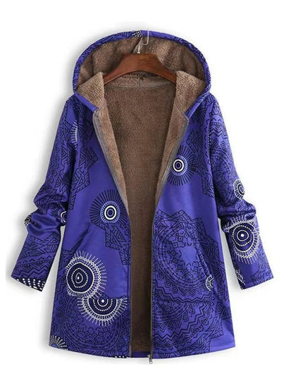 Vera | Warmer und weicher Parka mit Taschen