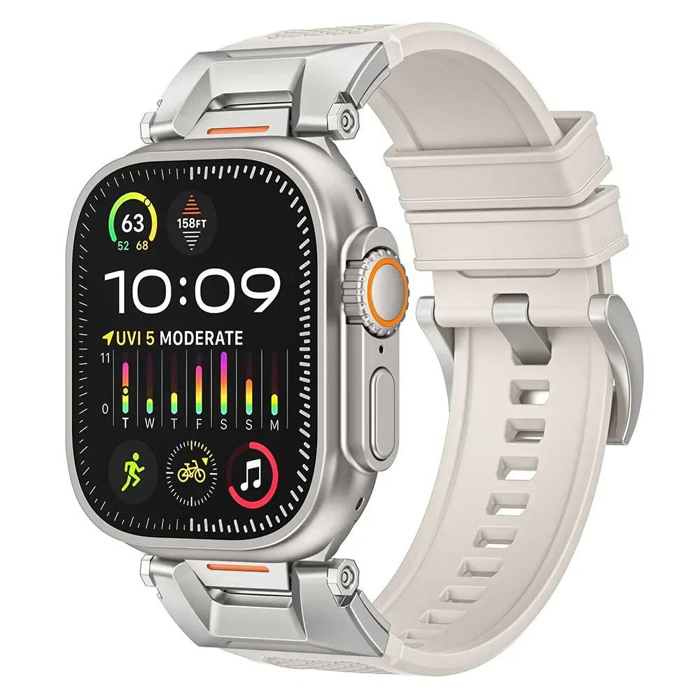 Caldera siliconen Apple Watch-band