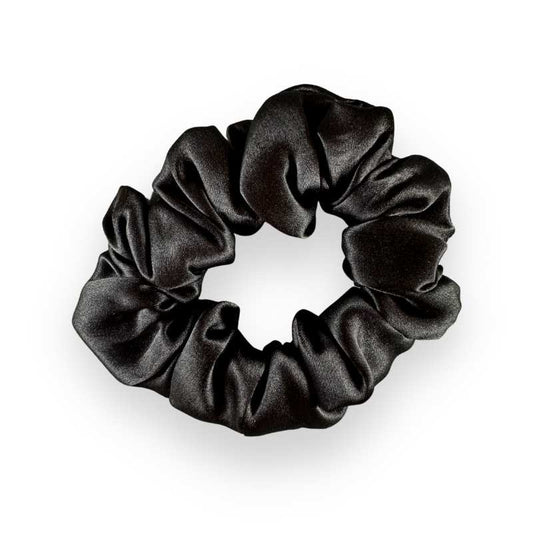 SILKE SCRUNCHIE ORIGINAL - MØRKEGRÅ