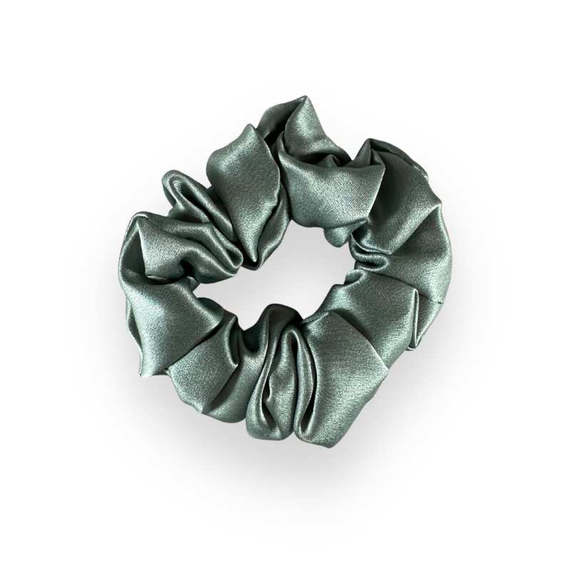SILKE SCRUNCHIE ORIGINAL - OCEAANGROEN