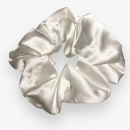 SILKE SCRUNCHIE XL - HVID