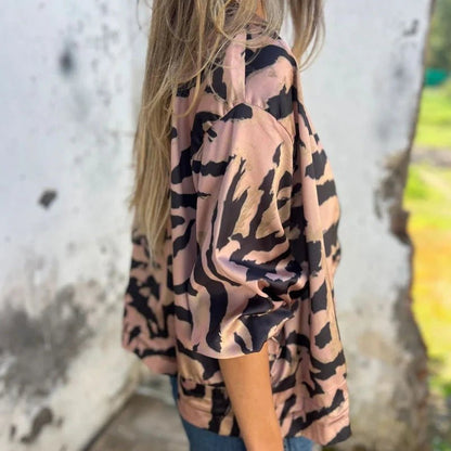 Mystique & Co™ Zebra-Print Jacke