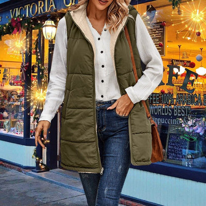 Tamara - Luxe doorgestikte bodywarmer