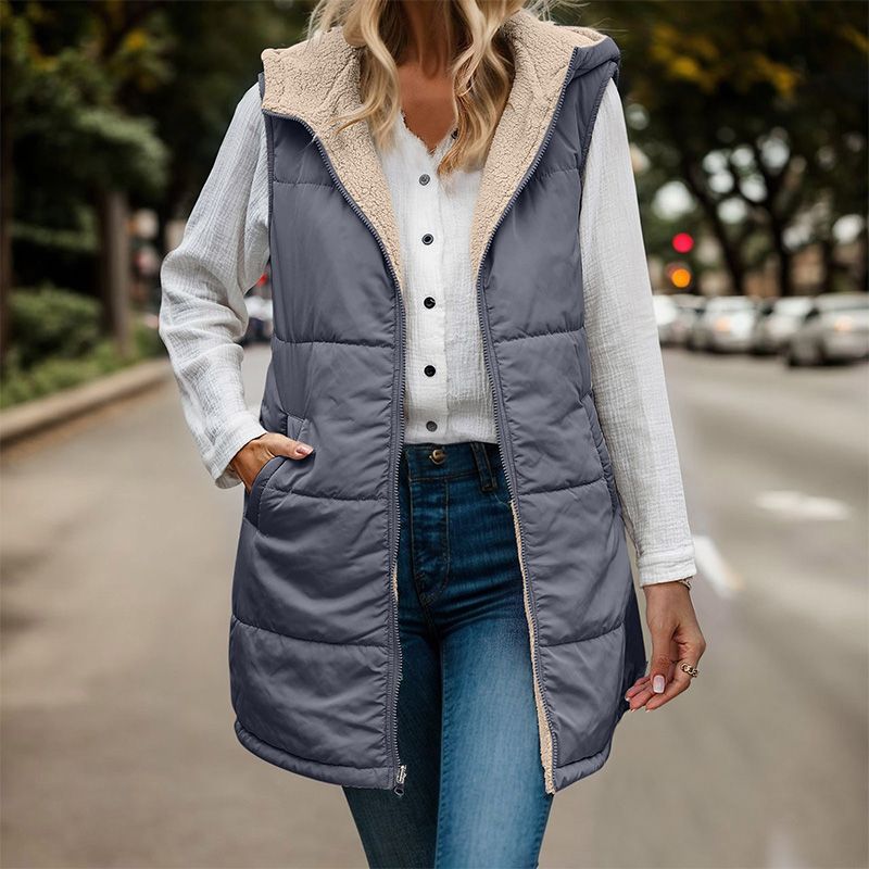 Tamara - Luxe doorgestikte bodywarmer