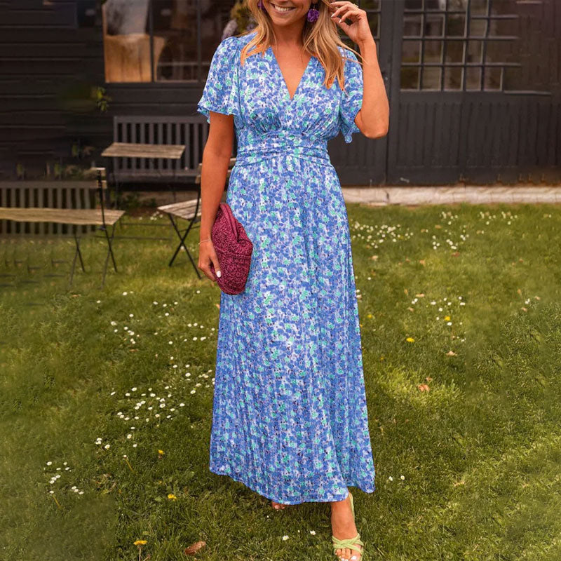 Romy | Sommerkleid mit V-Ausschnitt