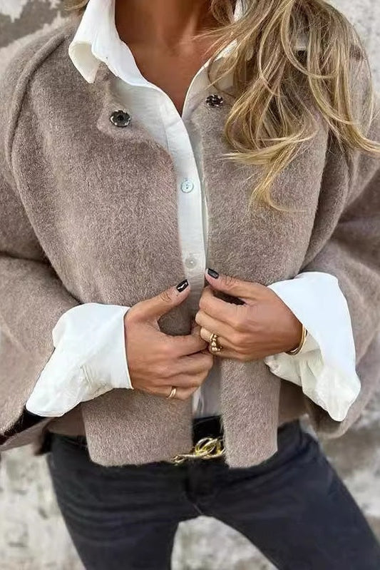 Elise - Kort vest met elegante uitlopende mouw