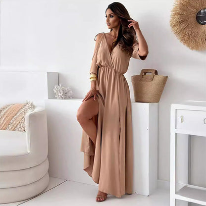 Sienna | Elegantes Kleid mit Seitenschlitz