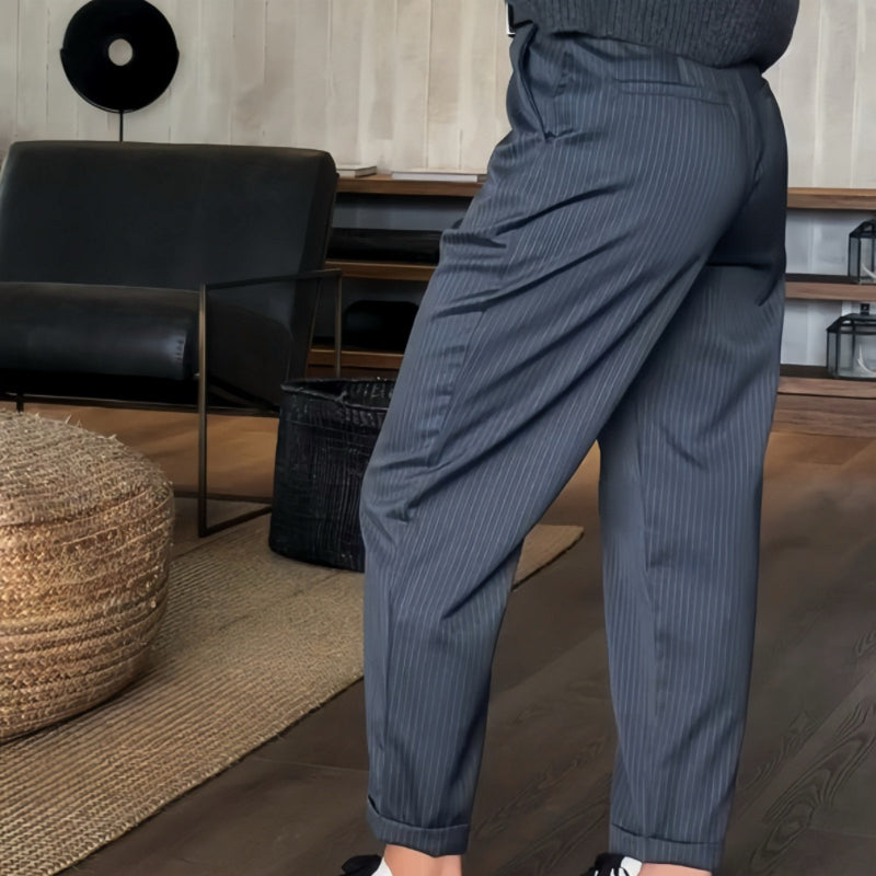 Aveline ClassyPants™ – Klassieke high-waist broek met rechte pijpen