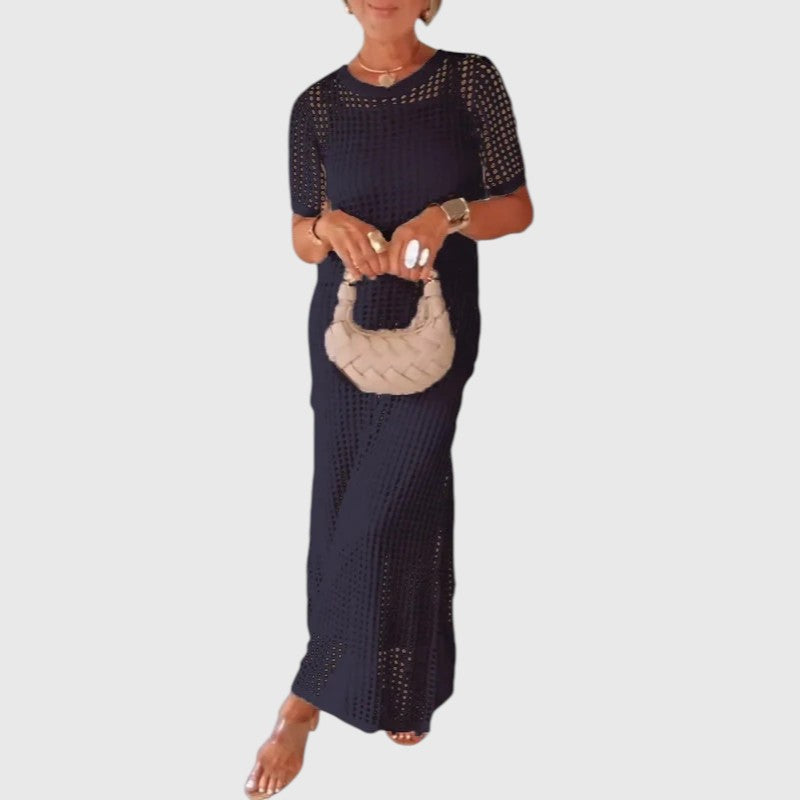 Beau™ – Maxi-jurk met cut-outs en laagjes voor een moeiteloze zomerstijl