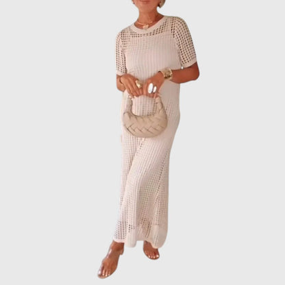 Beau™ – Maxi-jurk met cut-outs en laagjes voor een moeiteloze zomerstijl