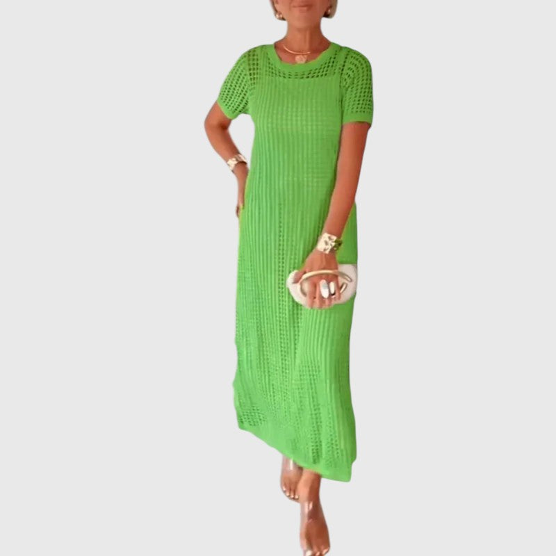 Beau™ – Maxi-jurk met cut-outs en laagjes voor een moeiteloze zomerstijl