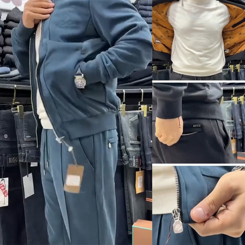 Aidan – Casual tweedelige set bestaande uit jasje en broek