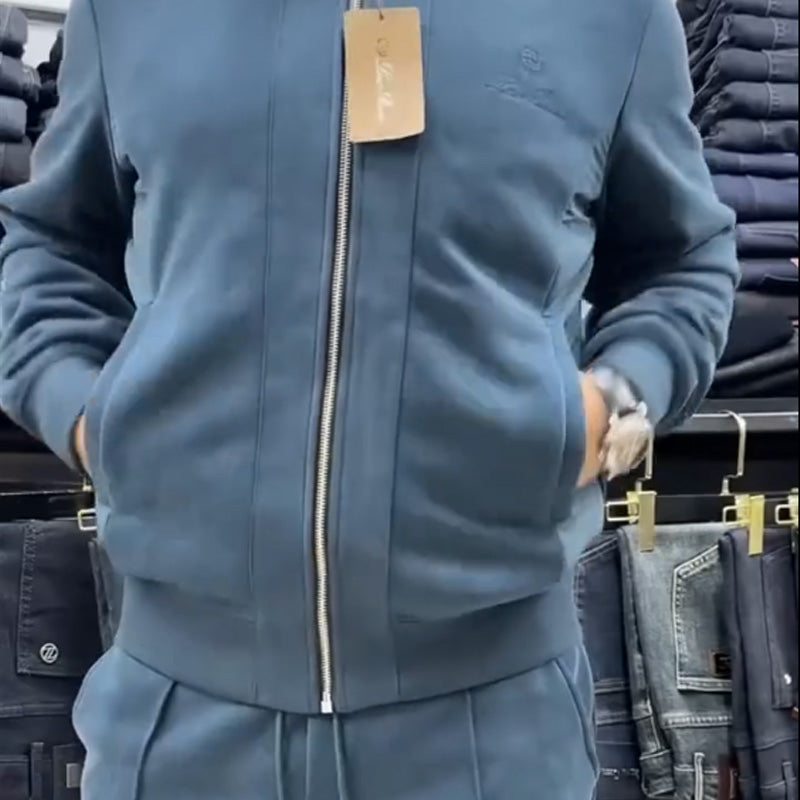 Aidan – Casual tweedelige set bestaande uit jasje en broek