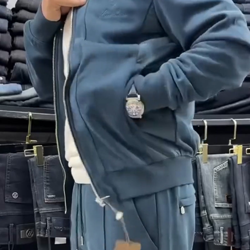 Aidan – Casual tweedelige set bestaande uit jasje en broek
