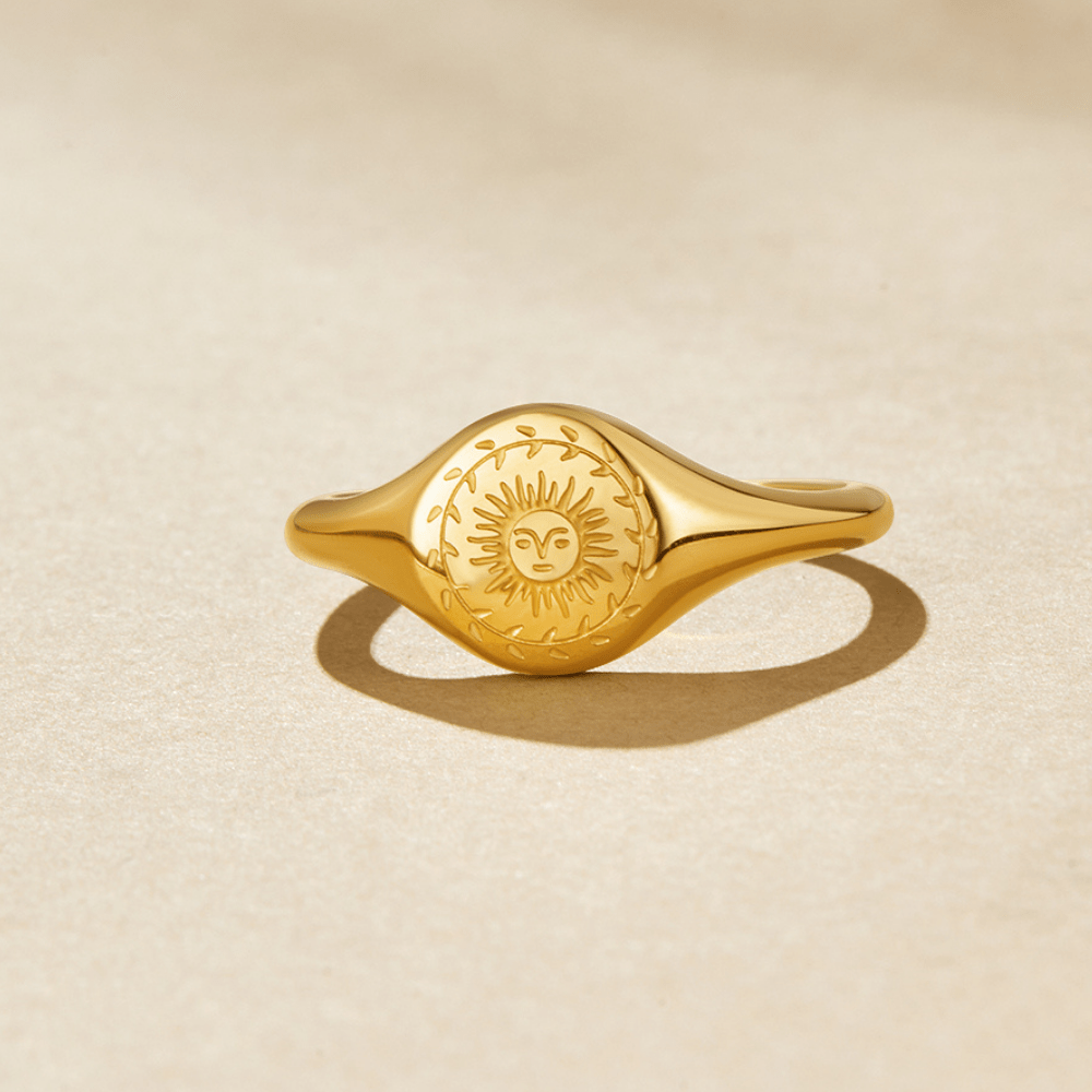 Bague en or Solstice d'été
