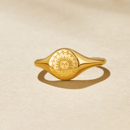 Bague en or Solstice d'été