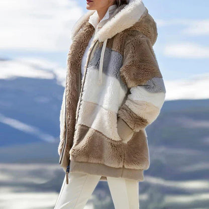 Alexa | Winterjacke mit Kapuze und Reißverschluss