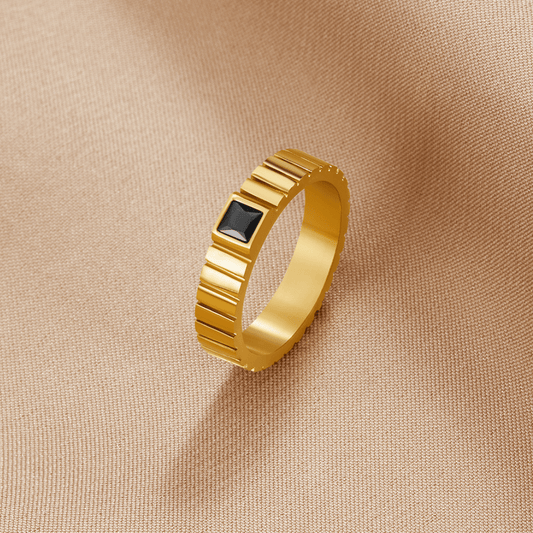Bague Talia en or noir