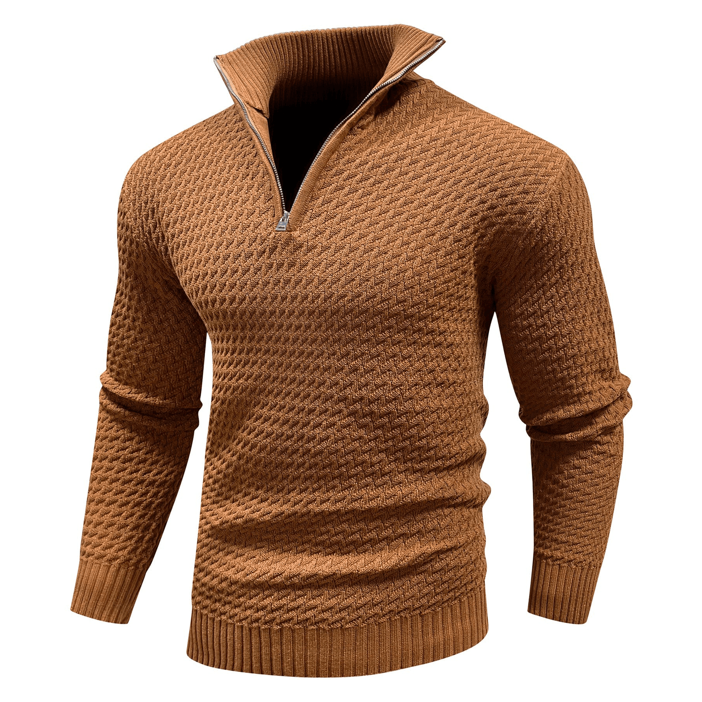 Charlie Premium Gebreide Quarter-Zip