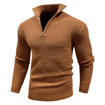 Charlie Premium Gebreide Quarter-Zip