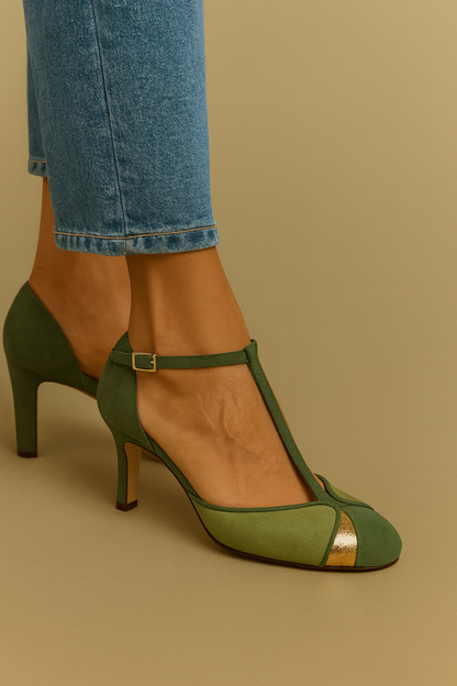 Taviana - Elegante hak met T-bandje