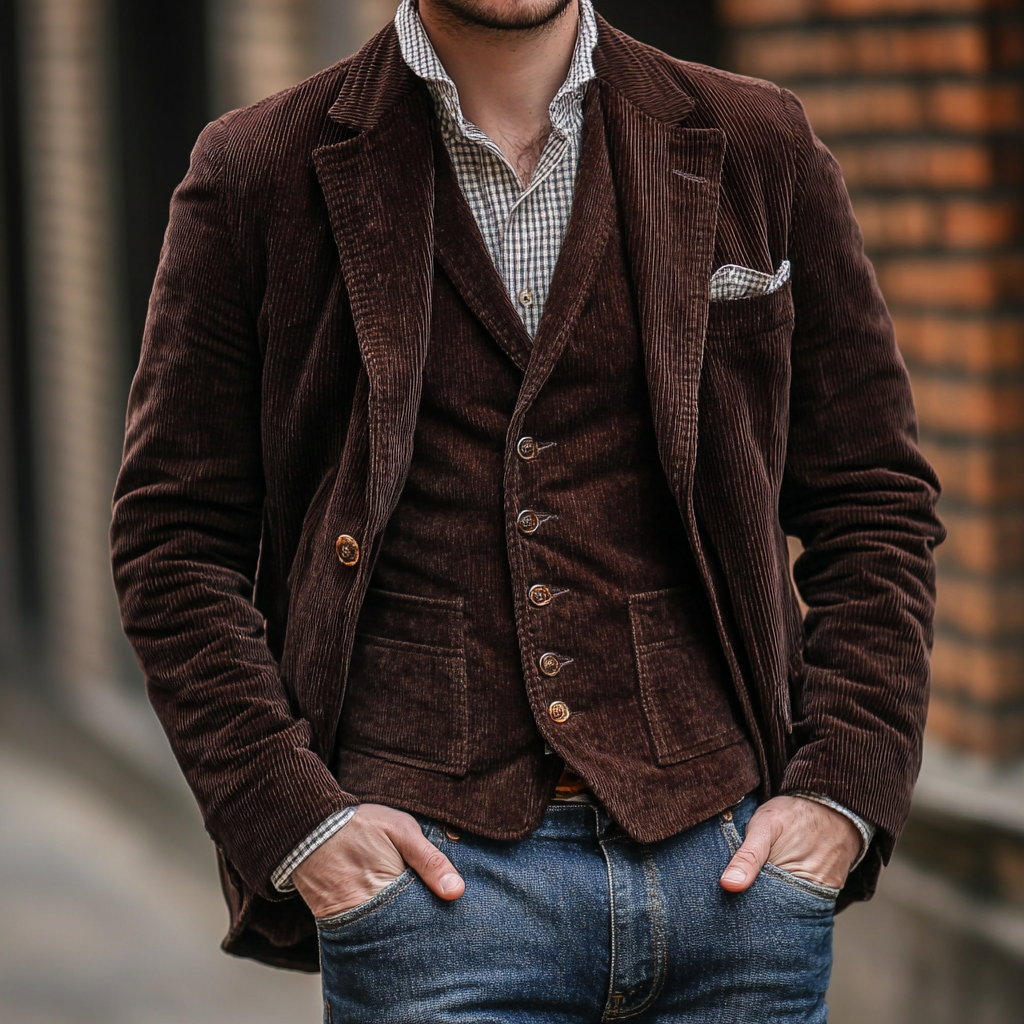Patricio - Klassischer Blazer und Weste