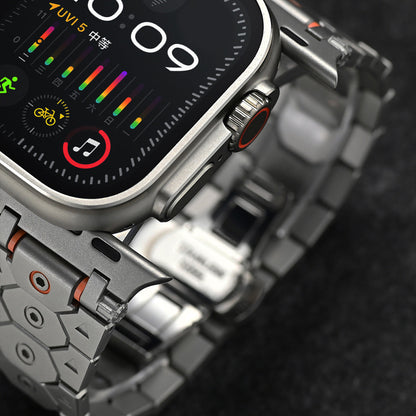 Imperiale roestvrijstalen Apple Watch-band
