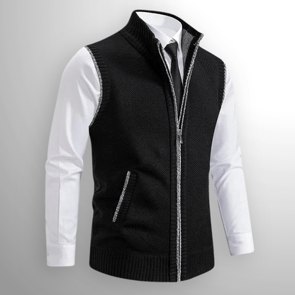 Lansbury vest met rits