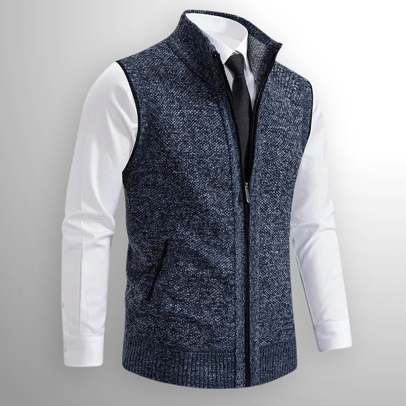 Lansbury vest met rits