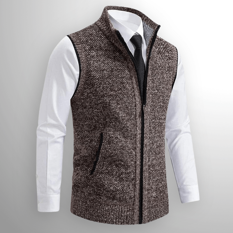 Lansbury vest met rits