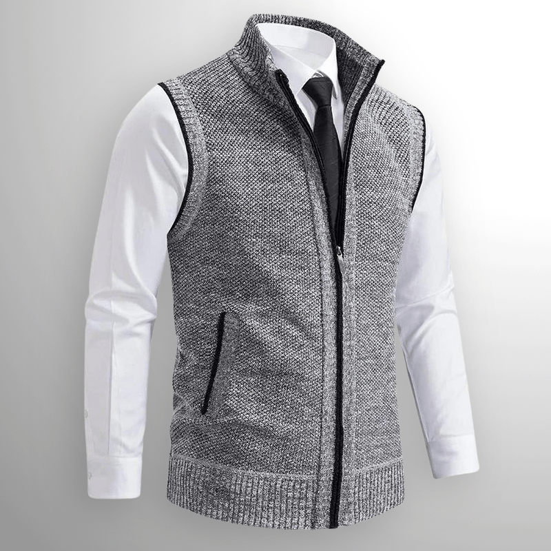 Lansbury vest met rits