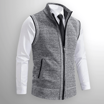 Lansbury vest met rits