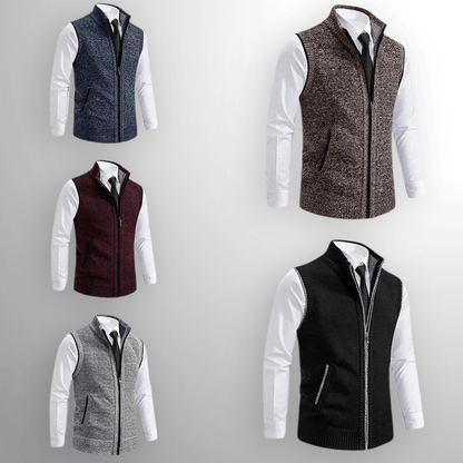 Lansbury vest met rits