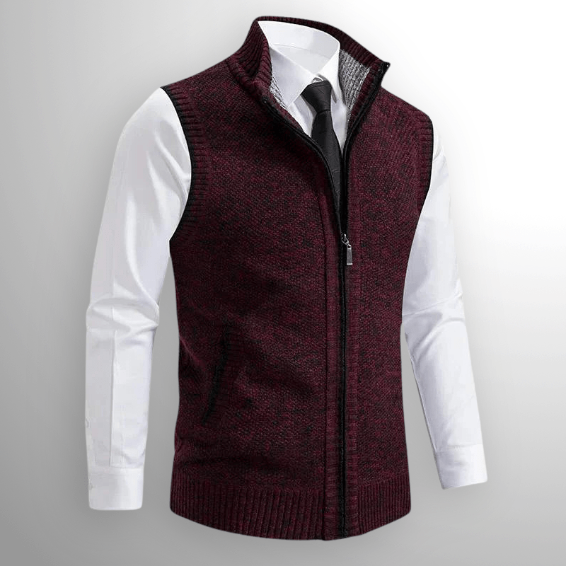 Lansbury vest met rits