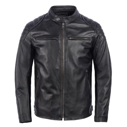 Vintage-Lederjacke