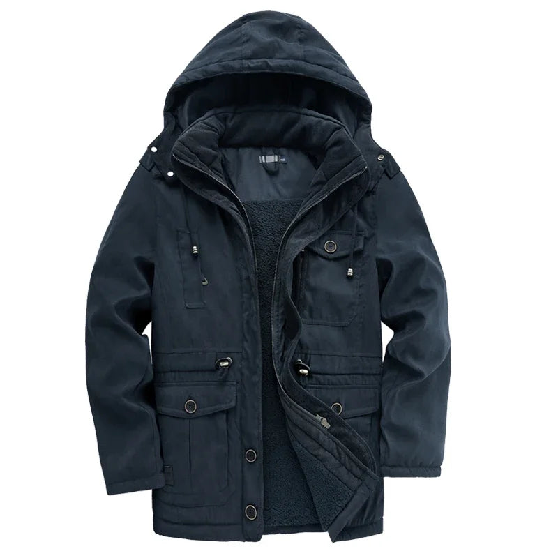 Elegante gewatteerde outdoorjas