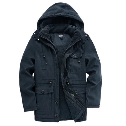 Elegante gewatteerde outdoorjas