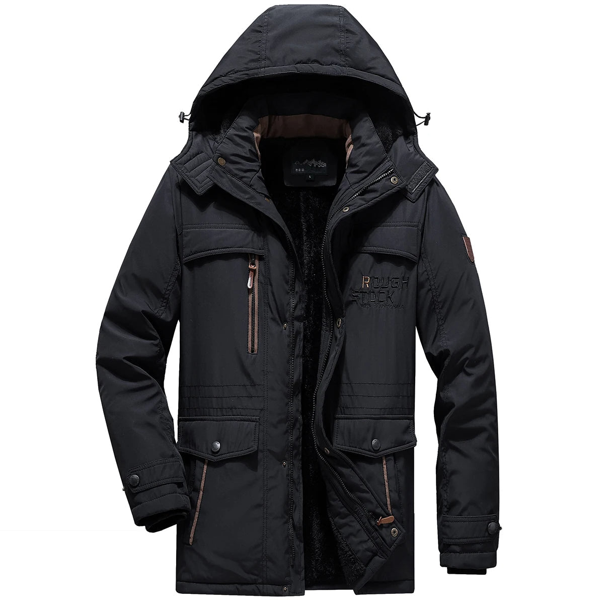 Hochwertige gepolsterte Winterjacke