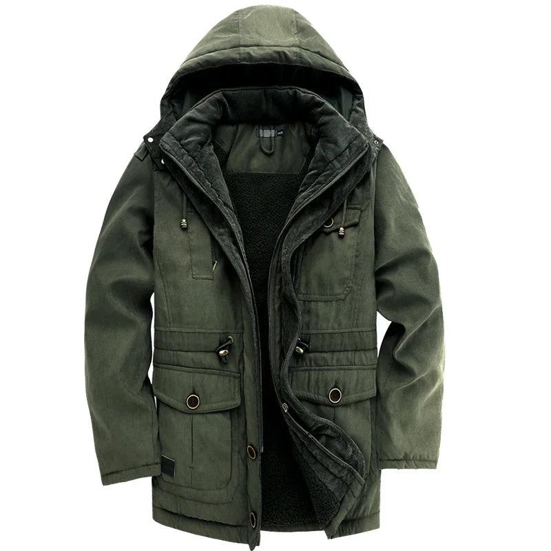 Elegante gewatteerde outdoorjas