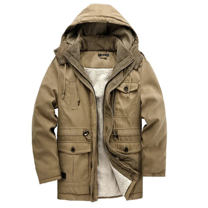 Elegante gewatteerde outdoorjas